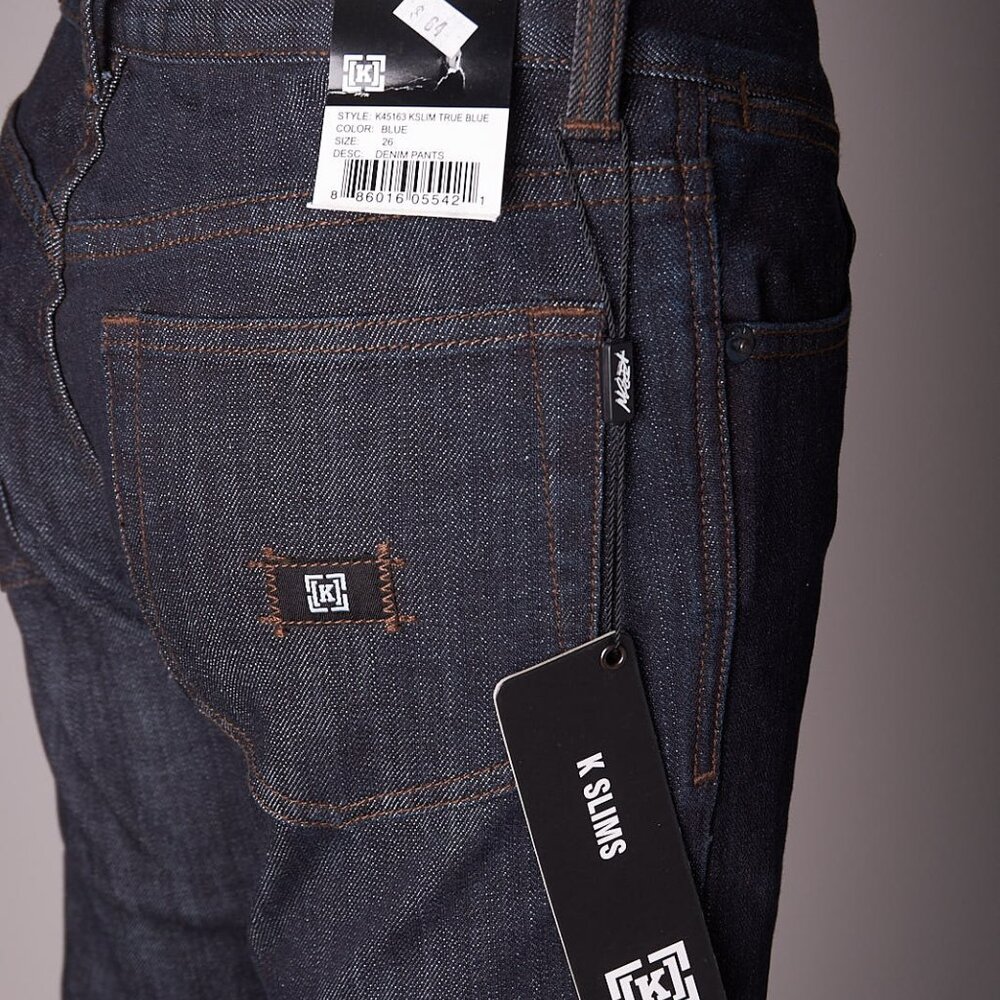 Y2K KREW Slim Denim Pants